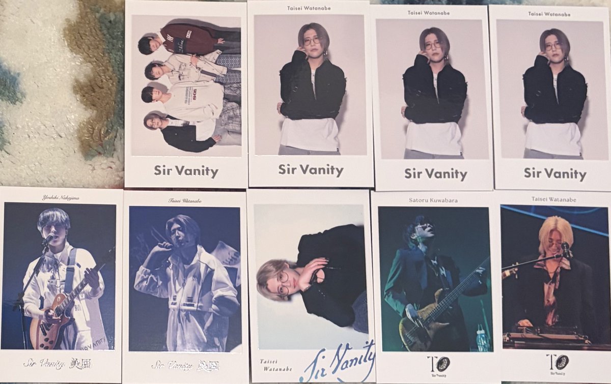 raise_game's tweet photo. 【交換】 Sir Vanity 1st EP puzzle 特典 チェキ風カード

譲 集合(アニメイト)、渡辺さん(アニメイト)、過去弾

求 梅原さん（puzzleアニメイト）

※都内、ツアー会場手渡しのみ
検索からでもお気軽にお声掛けください https://t.co/zLneuipy88