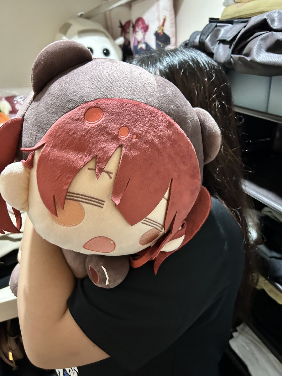 Shiro_RPS13's tweet photo. 俺が買ったおねんねクマリンは彼女に取られました。 https://t.co/HF2GyFhd8m