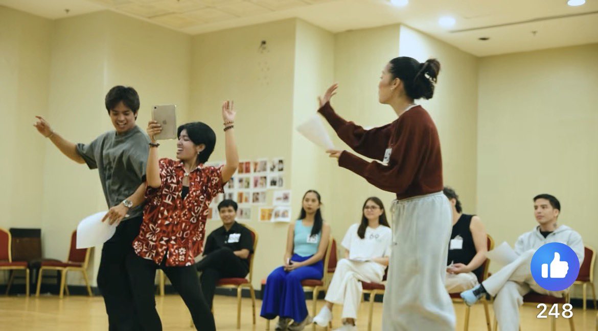 heartbreqks's tweet photo. i’m gonna cry! wdym she auditioned for annie batungbakal the musical :( aubrey caraan, we will get you a theatre role soon https://t.co/lcPZNpUbUj
