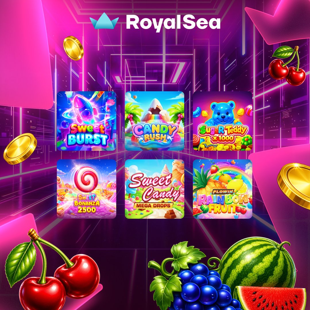 RoyalseaIT's tweet photo. 🍬 È il momento di aggiungere un tocco di dolcezza!

Abbiamo selezionato una raccolta di slot divertenti, piene di colori e di emozioni indimenticabili 🍬

Scegli la tua preferita e goditi ogni singolo giro! 🎰

GIOCA ORA: https://t.co/IFWWlAHEOb https://t.co/Uv84OLSr9S