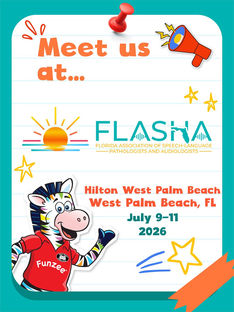 SuperDuperPub's tweet photo. We're excited to join you at the FLASHA Annual Convention to focus on this year's theme: Connected Voices! See you there tomorrow!💬

#FLASHA https://t.co/4OemcD31q7