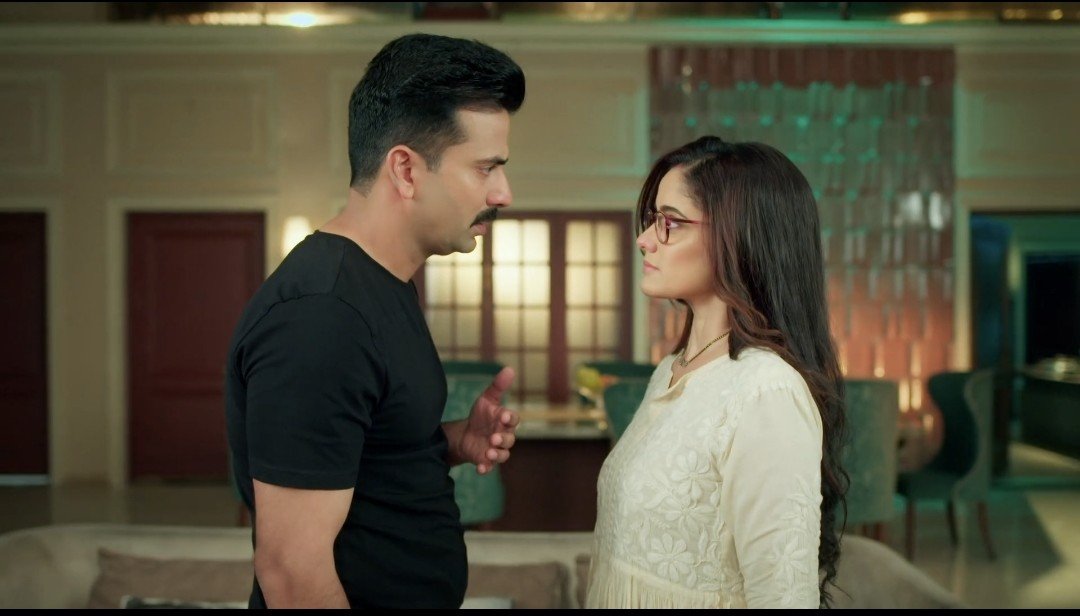 MsMostlyLame's tweet photo. i love the cat &amp; mouse game between these two. dk was his usual manipulative self with his sweet talks while mannat's each line was filled with disgust wrapped in sarcasm. both were trying to outsmart eo as they know eachother quite well 🤌

#AyeshaSingh #ManitJoura #Mannat https://t.co/txQFIMavuk