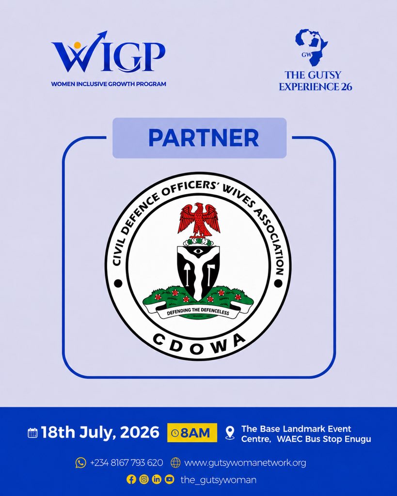 Thegutsynetwork's tweet photo. We’re excited to partner with the Civil Defence Officers’ Wives Association (CDOWA) as we continue to amplify the reach and impact of The Gutsy Woman Network. 💫

#gutsywoman #gutsyexperience2026 #WIGP #fromaccesstoownership #financialinclusion https://t.co/btALsDbpW2