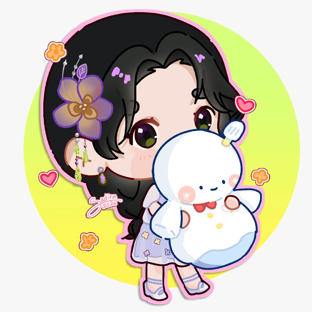 sadirartz's tweet photo. Raffle prize for Snow Wolf on WhatsApp⛄❄️
#raffleprize #chibi #sample https://t.co/7LjjMmHiPM