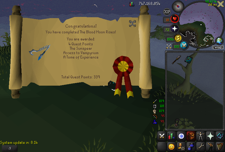 fipk_'s tweet photo. BMR done a few minutes before update and 1 hit from death https://t.co/lxOQplpQGM