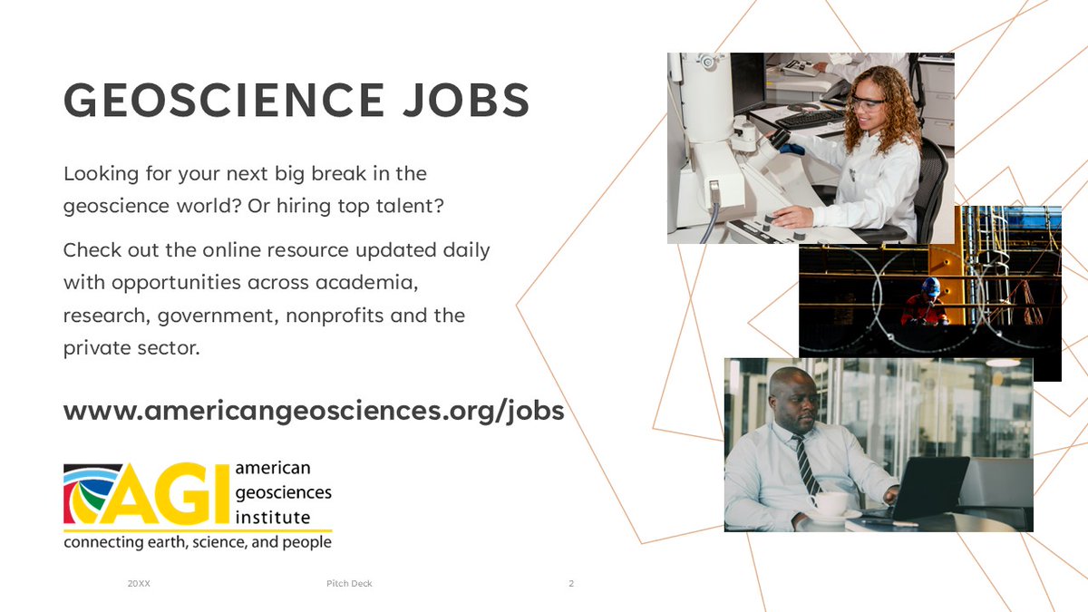 AGI_Updates's tweet photo. 🌍Job hunting in #geoscience? AGI’s new and improved Geoscience Job Center has fresh listings daily!
💼Academia, gov, private + more!
👉 https://t.co/DQ38PoZmwn
#AmericanGeosciences #GeoJobs #employment #GeoscienceCareers #HiringNow #Science https://t.co/TNa5b919be