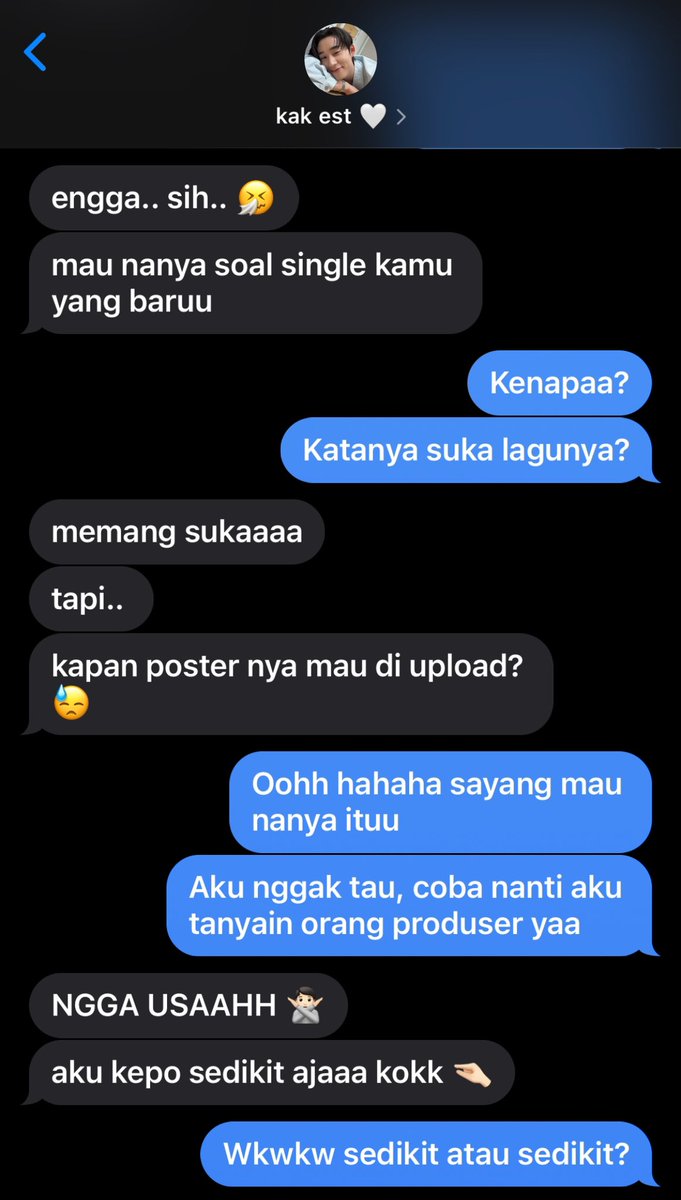estcaantik's tweet photo. #williamest few tweets au

edisi, kak est katanya ngga cemburuuu? https://t.co/sFU2UHM07K