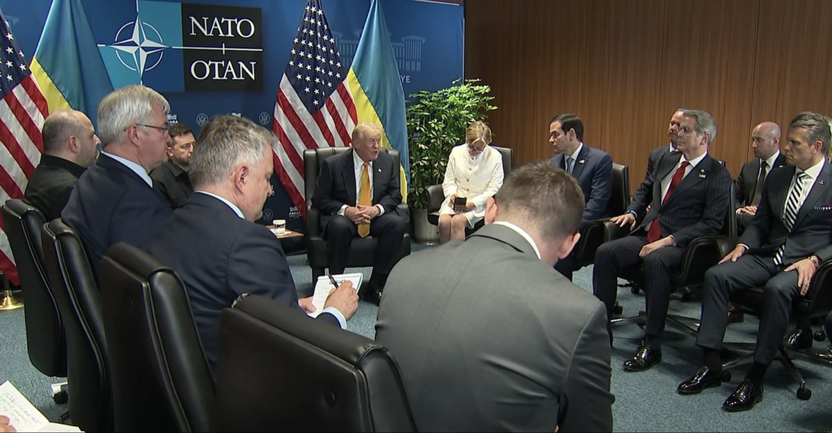 JenniferJJacobs's tweet photo. 🚨Trump says US will give Ukraine license to make Patriot missiles. https://t.co/H0Q63V9Hk3