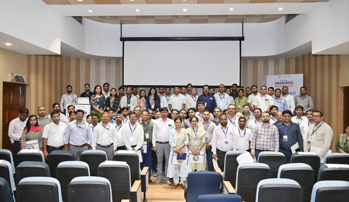 IndustriesBihar's tweet photo. Experts from BISAG-N and BIRSAC conducted technical sessions covering the vision and objectives of the PM Gati Shakti platform, Jan Parichay, Single Sign-On (SSO), Data Upload Management System (DUMS), the Bihar State Master Plan Portal, and practical use cases related to infrastructure, social sector planning and District Master Plans.

Organised in collaboration with BISAG-N, Gujarat and BIRSAC, the workshop equipped officials with the knowledge and digital tools required to promote coordinated infrastructure planning and accelerate sustainable development across Bihar.

Towards smarter planning, seamless coordination and a stronger Bihar.

#BiharHaiTaiyar
🚨उद्योग और रोजगार के क्षेत्र में रफ्तार पकड़ता बिहार!
#BuildAndBelieveInBihar

@PMOIndia @PiyushGoyal @CimGOI @GovernorBihar @samrat4bjp @officecmbihar @_ShreyasiSingh @kundan_ias  @amandsamir @PTI_News @ddnewsBihar @PIB_India @DoC_GoI @investBihar @BiharIndustries @BiharCabinet @ficci_india @bimcgl @BSPCBOfficial @idabihar @BIADAbihar @startup_bihar @IPRDBihar @GatiShakti @DSTTEBihar @bisag_n @DPIITGoI