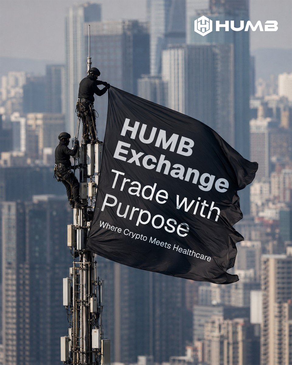 humbexchange's tweet photo. The future of crypto is not just about noise.
It’s about utility, purpose, and real-world value.

HUMB Exchange brings crypto and healthcare innovation together for the next generation of digital assets.

Trade the future of healthcare.

#HUMBExchange #HealthcareTokens #CryptoExchange #CryptoTraders #Blockchain #UtilityDriven #HealthcareInnovation #TradeWithPurpose #HUMB #Trending #TowerProposal #trend