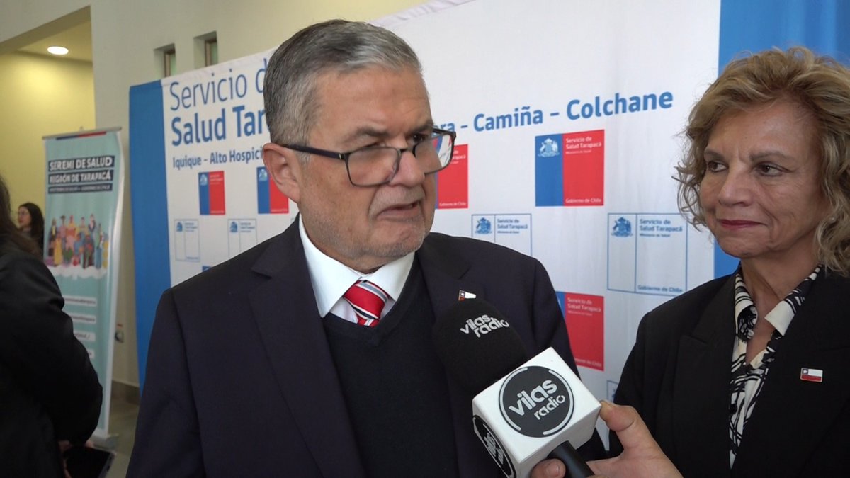 jorgesolimano's tweet photo. #iquique #tarapaca 
Alerta oncológica en Tarapacá. El subsecretario de redes asistenciales señaló que Tarapacá  alcanza un 96% de los casos resueltos. especificó que hoy existen 449 personas que tenían tiempos de espera prolongados, de las cuales 436 tienen sus temas resueltos https://t.co/gkSf4YaCZ6