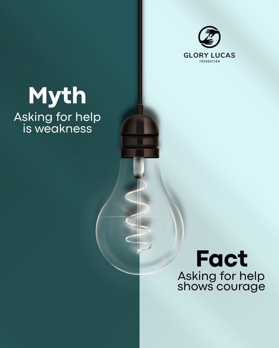 Glorylucasfound's tweet photo. Breaking stigma starts with facts.

#MentalHealthMyths #GLF https://t.co/U59X02rEZa