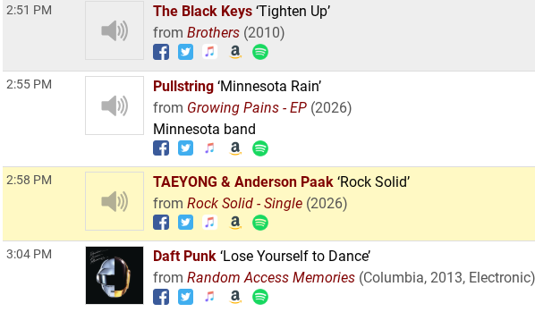 LTYUSA's tweet photo. Your Sound ALT with Otto VonEnco played Rock Solid on their show.     

Your Sound ALT is a student radio show at St. Cloud University (88.1FM KVSC) in St. Cloud, MN     

🔗 - https://t.co/2ylaZ822A9 

#TAEYONG_RockSolid 
#TAEYONG #태용 https://t.co/m9VRzYPTOd