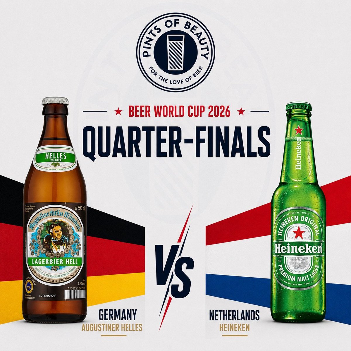 PintsBeauty's tweet photo. INTRODUCING YOUR QUARTER FINALISTS! 

The voting has been tight, but we've finally got our final eight!

From here on, every vote counts, and it's only going to get tougher 🍻

Who's your pick to lift the Beer World Cup 2026?

#BeerWorldCup https://t.co/HP7y8F6ZSi