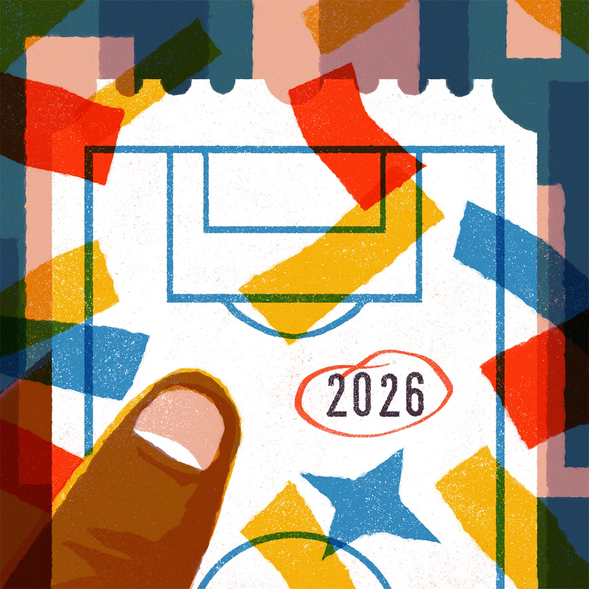 studioMUTI's tweet photo. What We Carry Home 🗒️ | Illustrations in celebration of the @FIFAWorldCup for @Journeydotworld  #MUTI #illustration #fifaworldcup #editorialillustrtion https://t.co/u3WlZMyzos