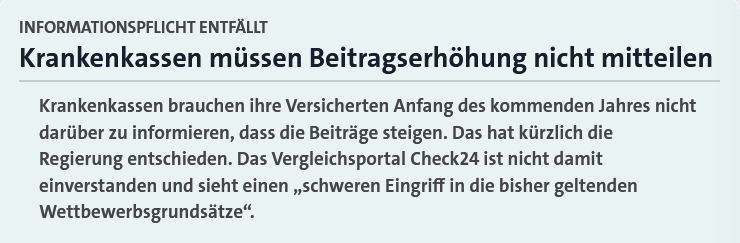 Lars_Invest's tweet photo. Wie verhindert man als Regierung, dass die Bürger mitbekommen, dass die Krankenkassenbeiträge steigen, obwohl man sie eigentlich stabilisieren wollte?

Richtig: Man beschließt einfach, dass Krankenkassen zukünftig nicht mehr über Kostenerhöhungen informieren müssen!

Gleichzeitig verkauft man es noch als Entbürokratisierung.

Kannst du dir alles nicht ausdenken.