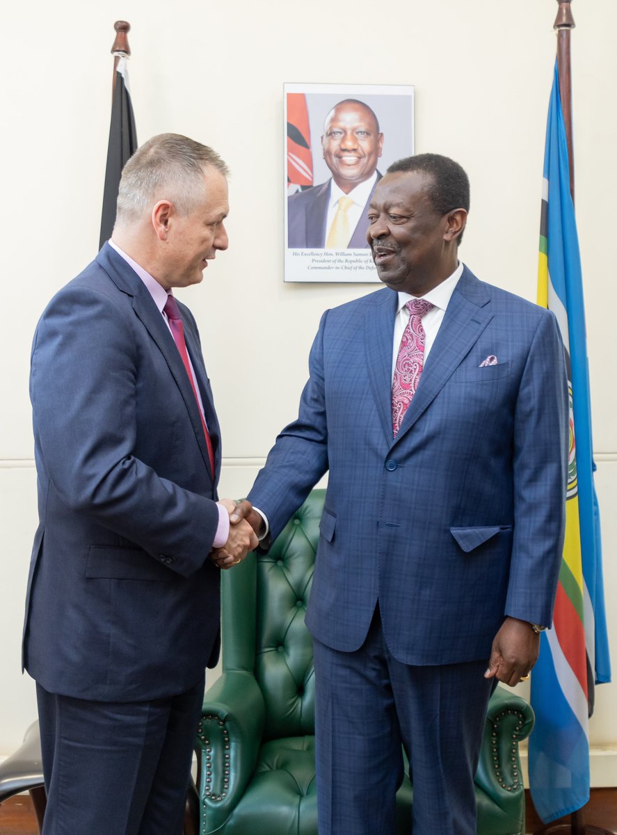 MusaliaMudavadi's tweet photo. Strong healthcare systems are built through innovation, strategic partnerships and a shared commitment to improving lives.

Held productive discussions with Dr. Konstantinos Deligiannis, President & CEO for the Middle East, Northeast & Sub-Saharan Africa, Türkiye, Russia and CIS Countries at GE HealthCare, in the presence of H.E. Susan Burns, Chargé d'Affaires of the United States Embassy in Kenya, together with Dr. Haroun Mohamed, CEO of GE HealthCare Africa, and Dr. Alex Oketch, OGW, General Manager of GE HealthCare East Africa.

Our engagement focused on strengthening the partnership between the Government of Kenya and GE HealthCare to accelerate the adoption of advanced medical technologies and innovative healthcare solutions. We explored opportunities to enhance healthcare delivery in critical areas including oncology, cardiology, and maternal and child health, in support of Kenya's Universal Health Coverage agenda.

Partnerships such as these are essential to modernising our healthcare system, strengthening clinical capacity and expanding access to quality, affordable and timely healthcare services. They also support skills development, technology transfer and investment in Kenya's health sector, ultimately improving health outcomes and the quality of life for millions of Kenyans.

Together, we remain committed to building a healthier, more resilient future for our nation.