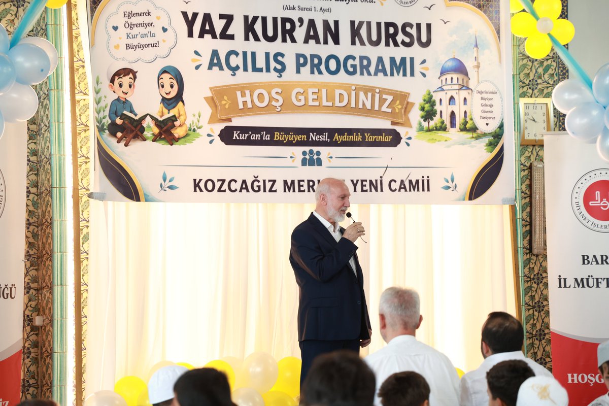 bartinmuftulugu's tweet photo. İl Müftüsü Ömer Keskin, Kozcağız Merkez Camii'nde Yaz Kur'an Kursu Açılış Programına Katıldı.

@Dib_Egitim  @omerkeskin02 https://t.co/B1RgAoheie