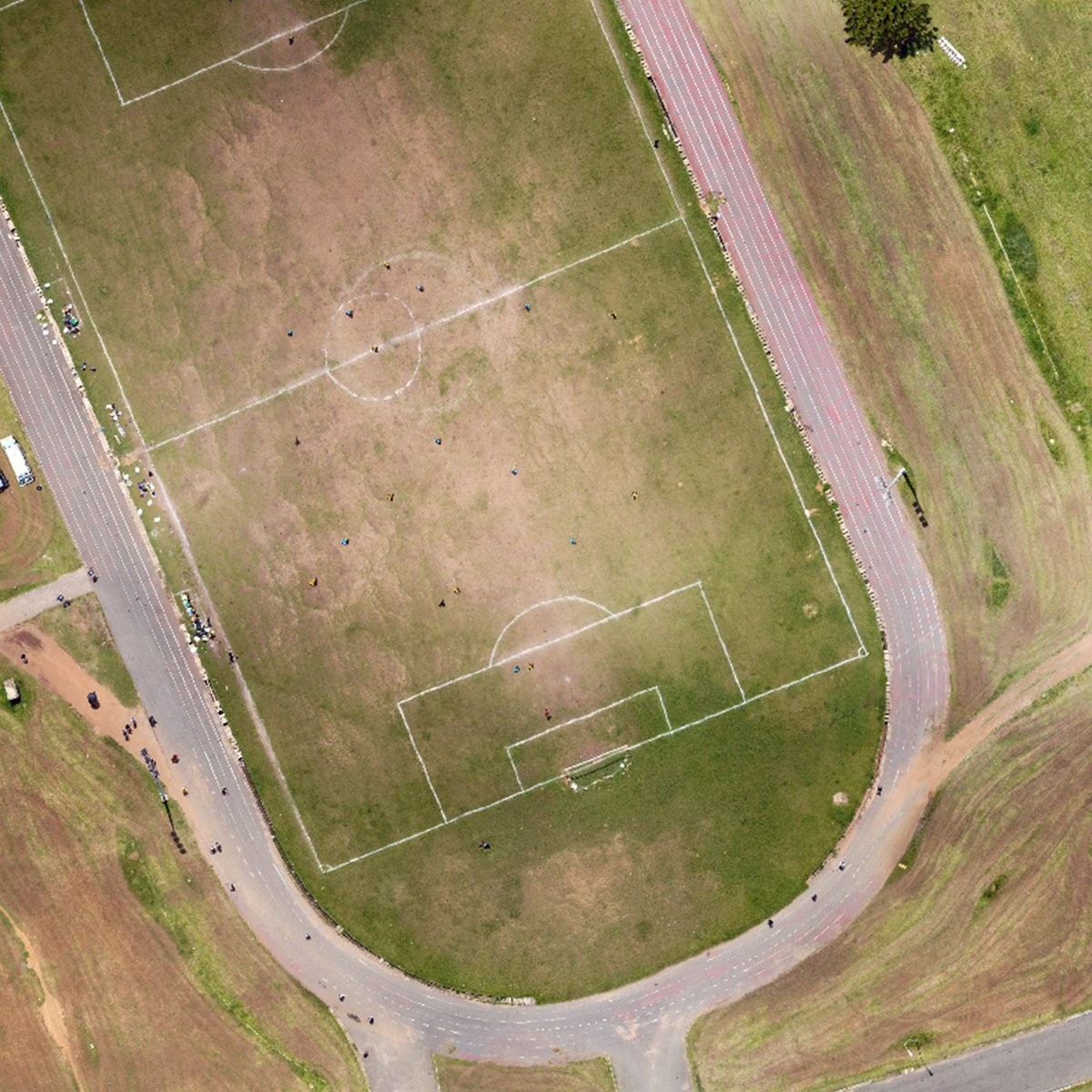 ThisIsPLACE's tweet photo. The World Cup is football’s biggest stage—but every journey starts somewhere. 🌍⚽
From Côte d’Ivoire and Nigeria to Malawi and Liberia, 
PLACE captures football through high-resolution aerial and street-level imagery.
Every field has a story.
#PLACE #WorldCup #Football #Africa https://t.co/U0aHSuTt8S