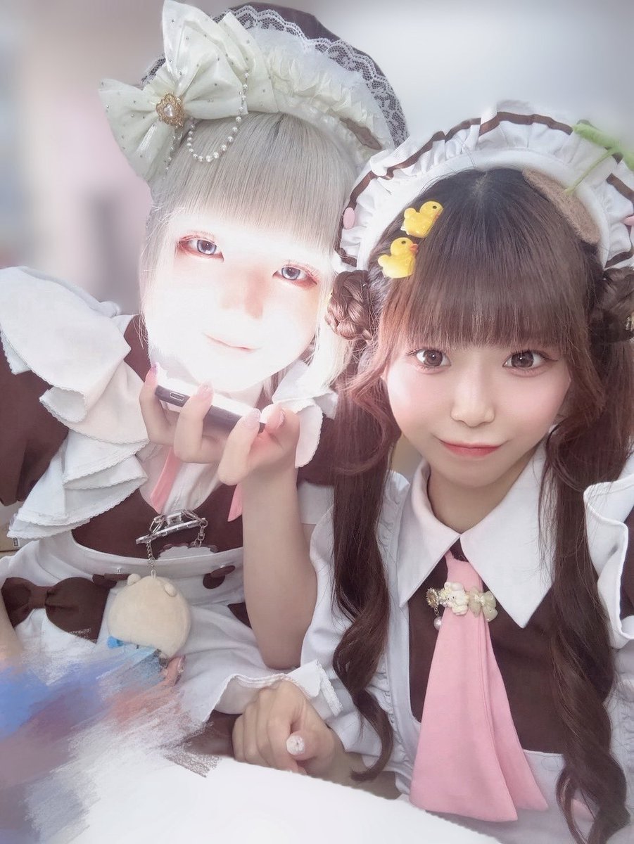 maid_furumu's tweet photo. HIKARU FURUMU  With YUZUNA https://t.co/alkH5takFd