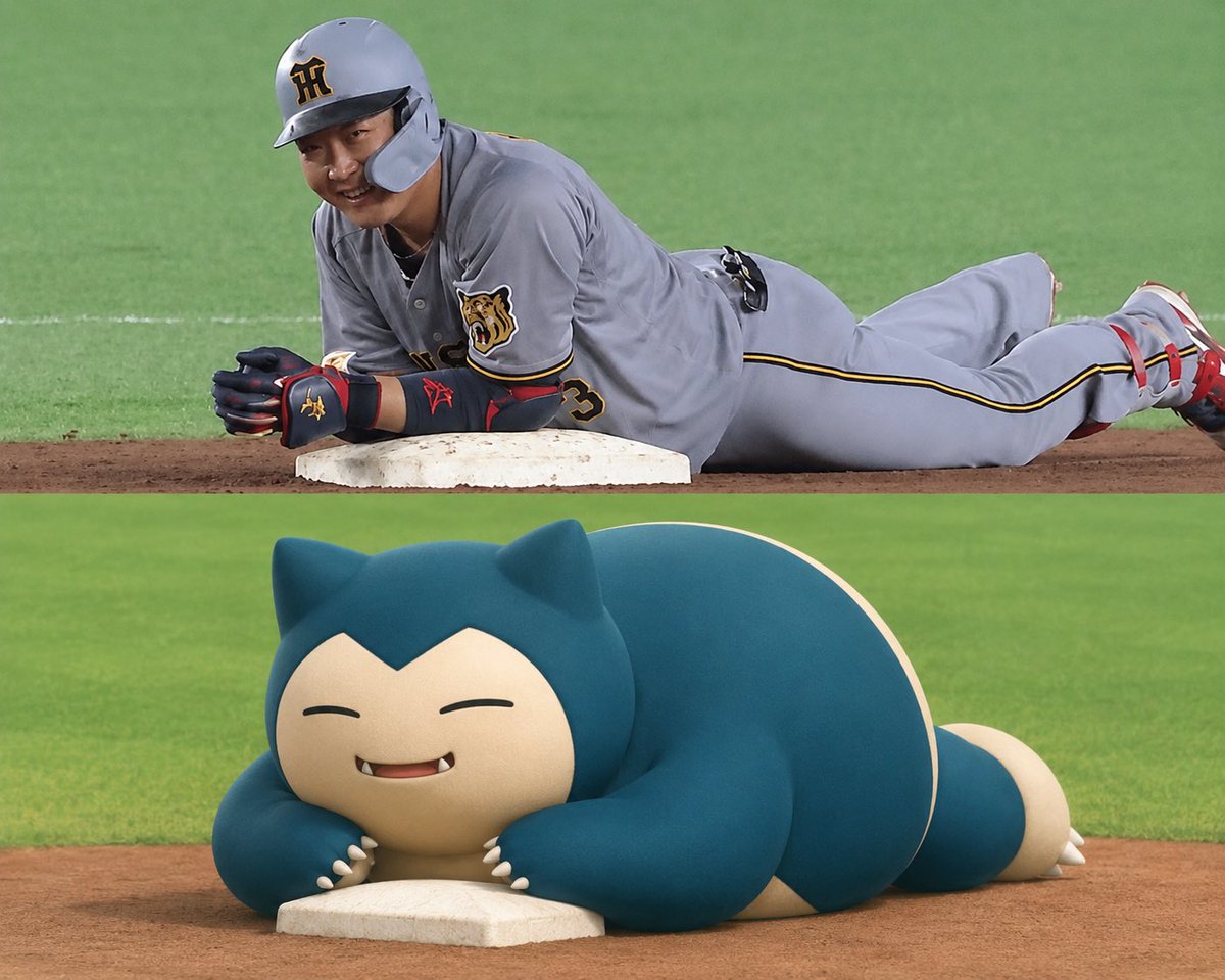 tktktktktigers's tweet photo. 似たような構図のカビゴンないかチャッピーに聞いたらめっちゃ寄せにきた https://t.co/kyeahMf3SK