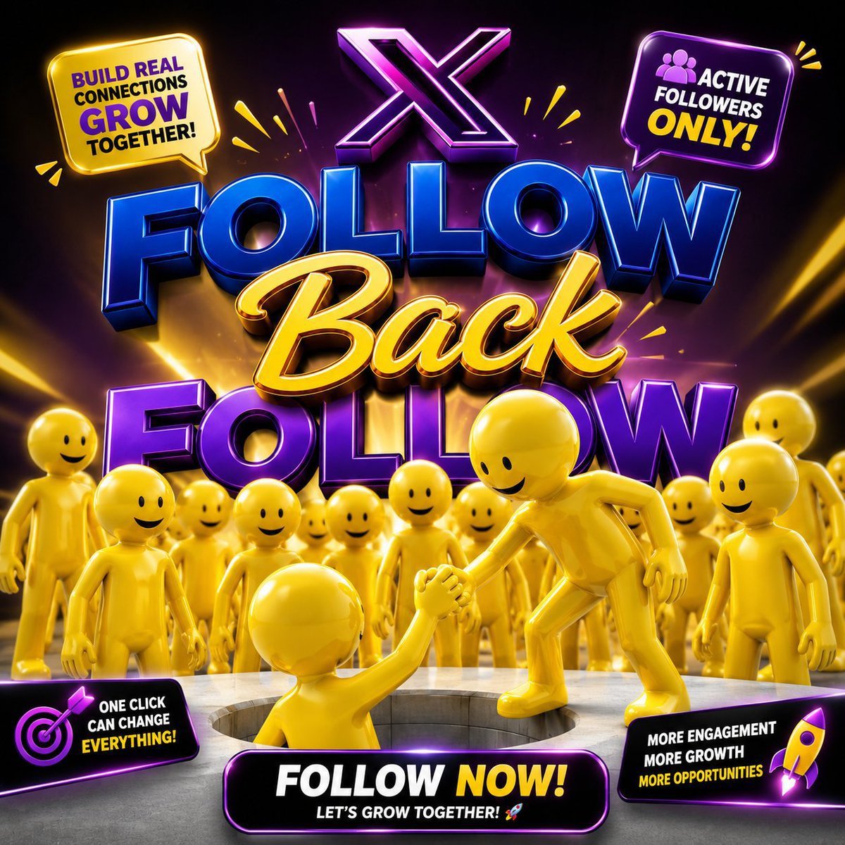 ibra00123's tweet photo. Need active mutuals? 👀
Just say “Hi” 👋 and connect with 500+ people today 🚀🤝
FOLLOW ME → @ibra00123
I ALWAYS FOLLOW BACK ✅

Follow for Follow | Mutuals 

#FollowForFollow #FollowBack #X #Motivation https://t.co/ckBwhQfrUt