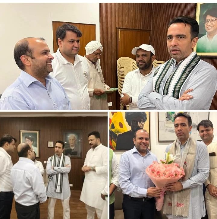 YogenderAhlawa7's tweet photo. राष्ट्रीय अध्यक्ष एवं केंद्रीय मंत्री चौधरी जयन्त सिंह जी के विजन और नीतियों में अपना अटूट विश्वास जताते हुए आज आर्किटेक्ट एसोसिएशन के उत्तर प्रदेश अध्यक्ष श्री अंकित अग्रवाल जी और मेरठ व्यापार मंडल के वरिष्ठ नेता श्री अंशुल गोयल जी ने RLD पार्टी का दामन थामा। https://t.co/yaGtgvXNI2