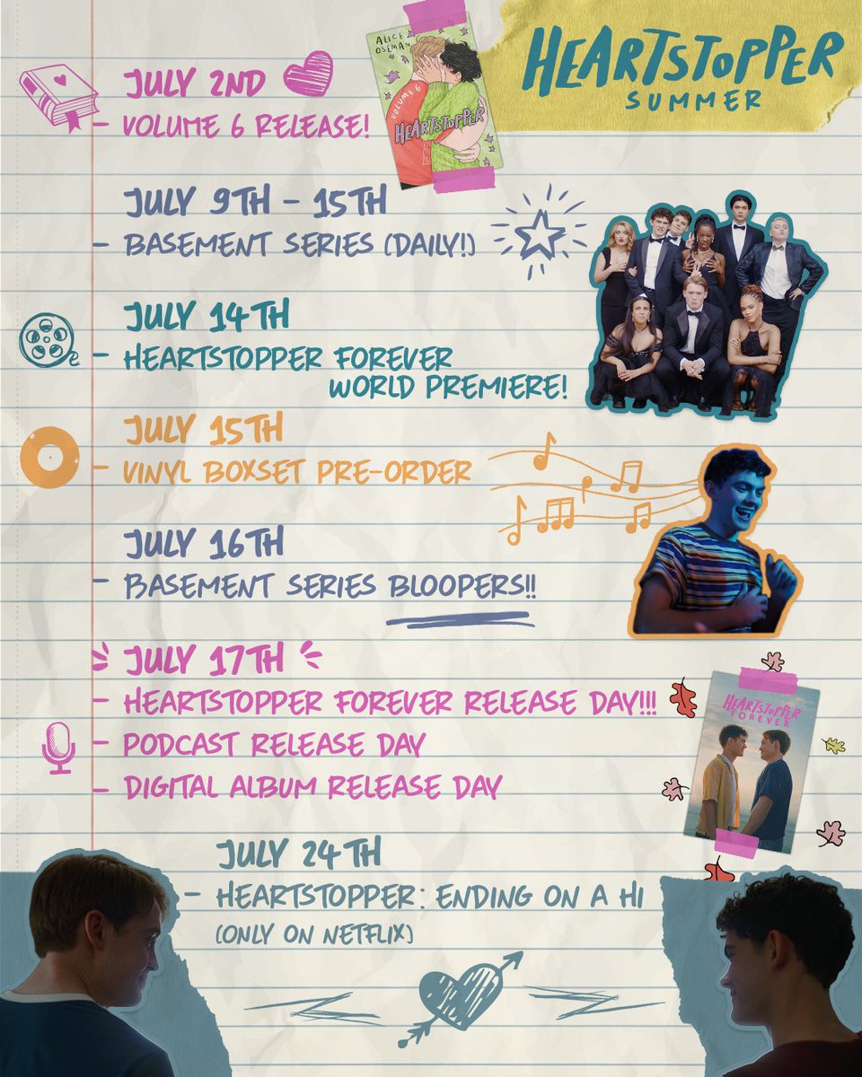 NetflixUK's tweet photo. Consider this your official Heartstopper Forever briefing 🫡 https://t.co/tOCpquurTK