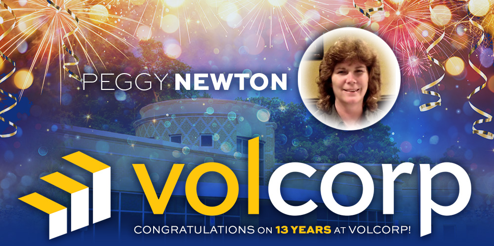 VolCorp's tweet photo. Join us in giving a huge thanks to Peggy Netwon as she celebrates 13 years with the VolCorp family this week!

We greatly appreciate all the many ways you make a difference and help us go the extra mile! https://t.co/FYNPepeJBl