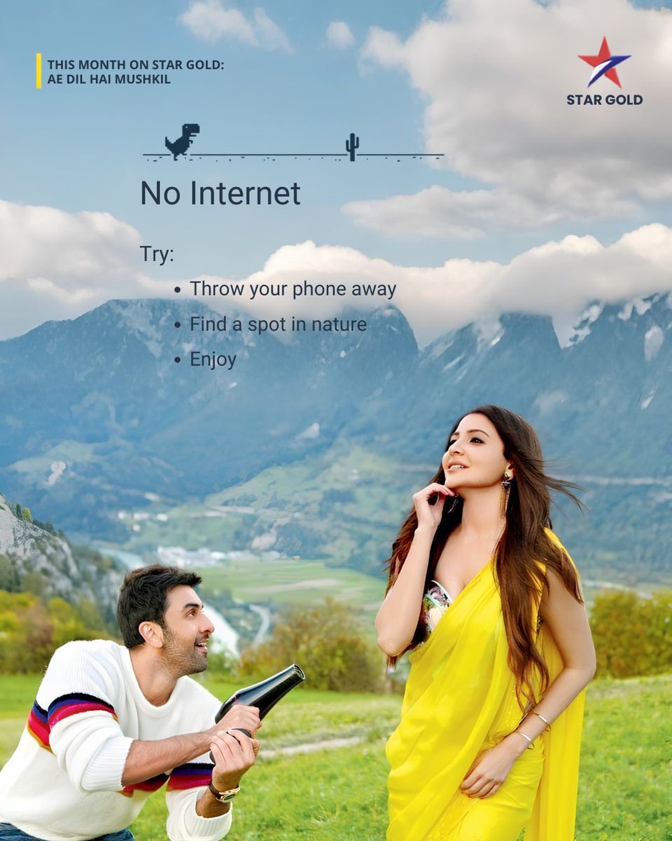 StarGoldIndia's tweet photo. This and no one disturbing us๐ฉ๐ซถ๐ป
#NoInternetTrend #Nature #NoNetworkTrend #CoupleLove #RomanceBollywood
(Bollywood Movies, Mountains, Beaches, Nature, Romantic, No Internet Trend, No Network, Trending, Outdoor, Bollywood Couples, Star Gold) https://t.co/I2iNmlScEp