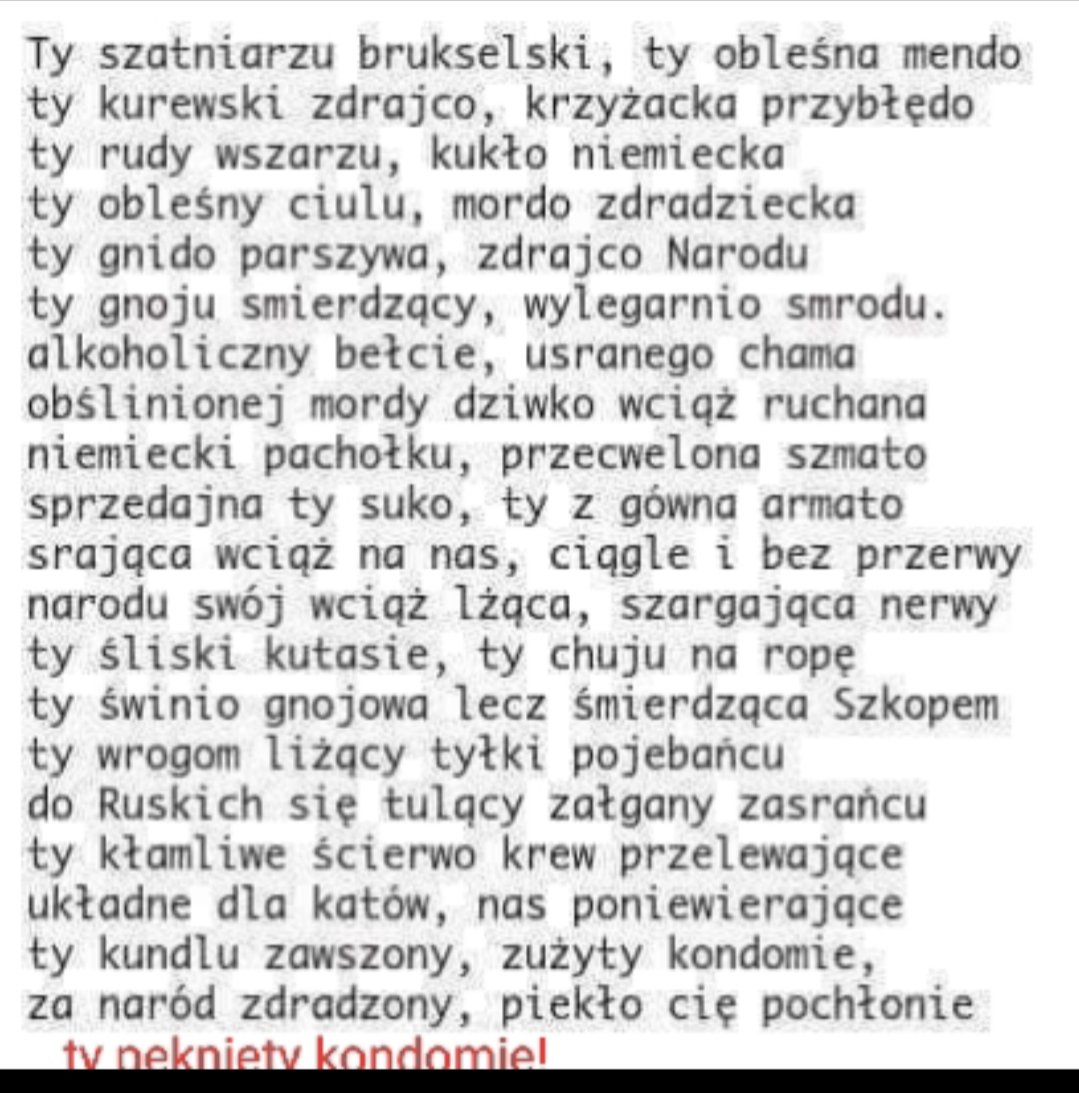 ASmiejek's tweet photo. @PatrykJaki https://t.co/MUiGNP1dVP