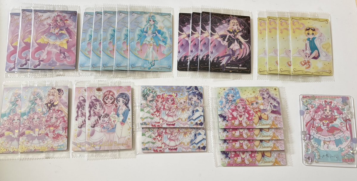 __yu46jiro_'s tweet photo. 【交換 譲渡】プリキュア ウエハース

【譲】画像1~7

【求】画像8orミスティックor定価+送料

郵送でのお取引
※詳細は画像9枚目をご確認ください。 https://t.co/nsIhWjG8s1