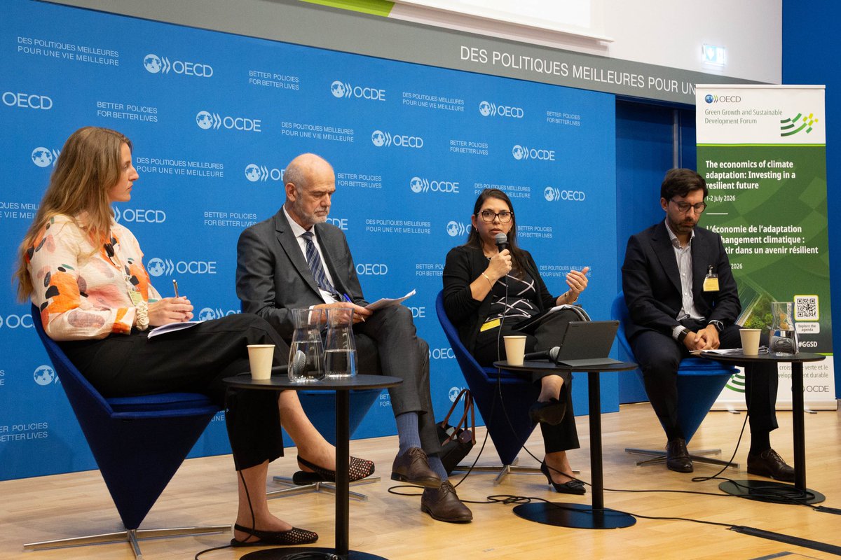 rights_centre's tweet photo. Discussions highlighted the need to embed climate adaptation into public policy, national planning, infrastructure, and business investment. Building resilience requires coordinated action, evidence-based solutions, and inclusive partnerships.
#oecd #SDGs https://t.co/6ayrJylsy0