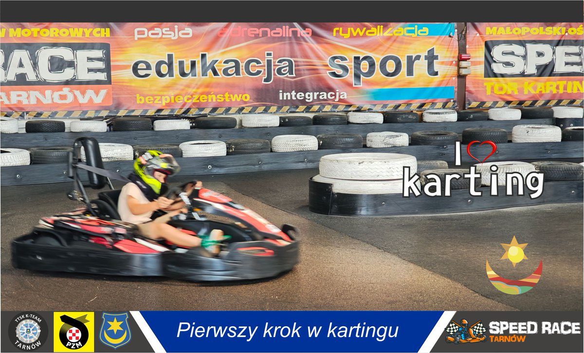 SpeedRaceTarnow's tweet photo. Ruszył wakacyjny etap zajęć kartingowych dla dzieci i młodzieży z cyklu ,,Pierwszy krok w kartingu – Śladami Roberta Kubicy" na torze SpeedRace Tarnów! https://t.co/kKpKT0O7nU