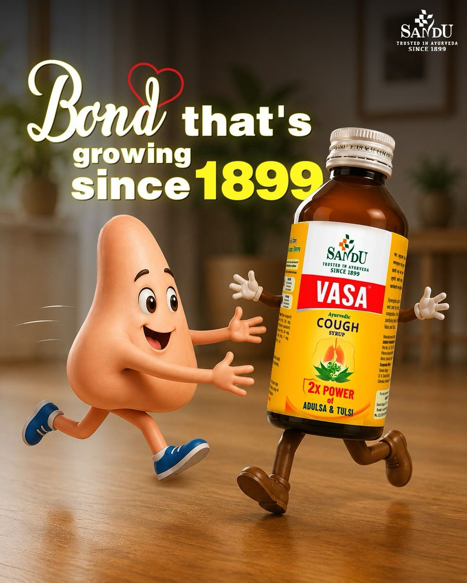 Sandu_Pharma's tweet photo. Tag someone who's in a relationship with their cough syrup like this nose.👇

👉Shop Now: https://t.co/F8jPmfB7iN

#SanduVasa #AyurvedaCare #ImmunityBoost #MonsoonCare
(Monsoon, Rainy Season, Flu Season, Cough and Cold) https://t.co/vSV0LgFMTM
