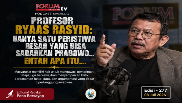 Abim7566's tweet photo. Profesor Ryaas Rasyid: Hanya Satu Peristiwa Besar Yang Bisa Sadarkan Prabowo&amp;#8230; Entah Apa Itu&amp;#8230; https://t.co/nJpWQEF0RK https://t.co/qsrwwMIMqC