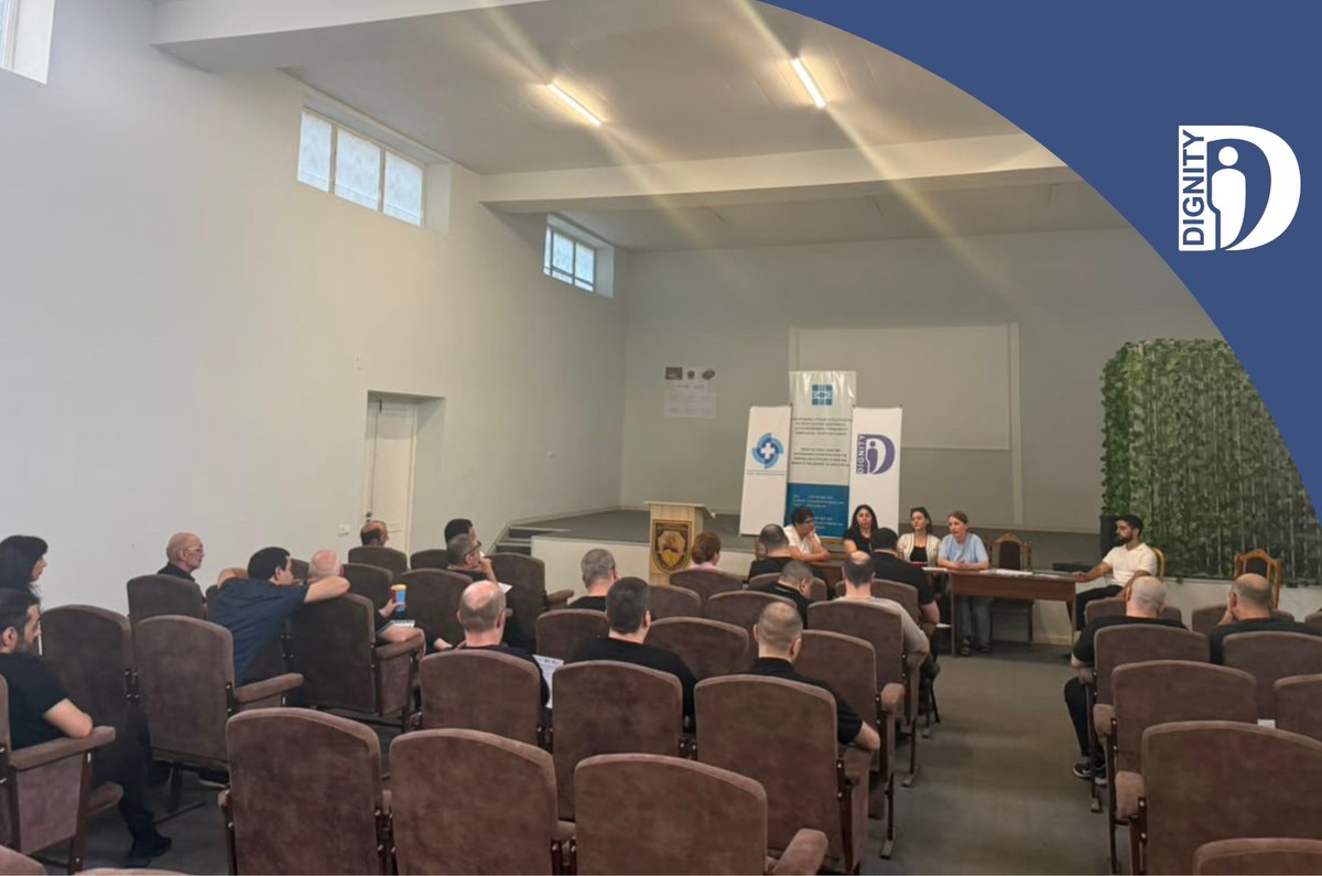 DignityNGO's tweet photo. Capacity Building Training for Persons Kept at Nubarashen Criminal-Executive Institution of the Ministry of Justice of the Republic of Armenia. @MinHealth_Arm      https://t.co/oxoeQPjmus https://t.co/EFeqgARxxc