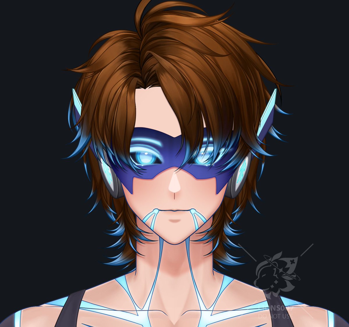 lionss007's tweet photo. He got hair now~ 💇‍♂️

🤖 Vtuber : @TCMusicYT 

#vtuber #WIPㅤㅤㅤ https://t.co/eQTdxNUVCW