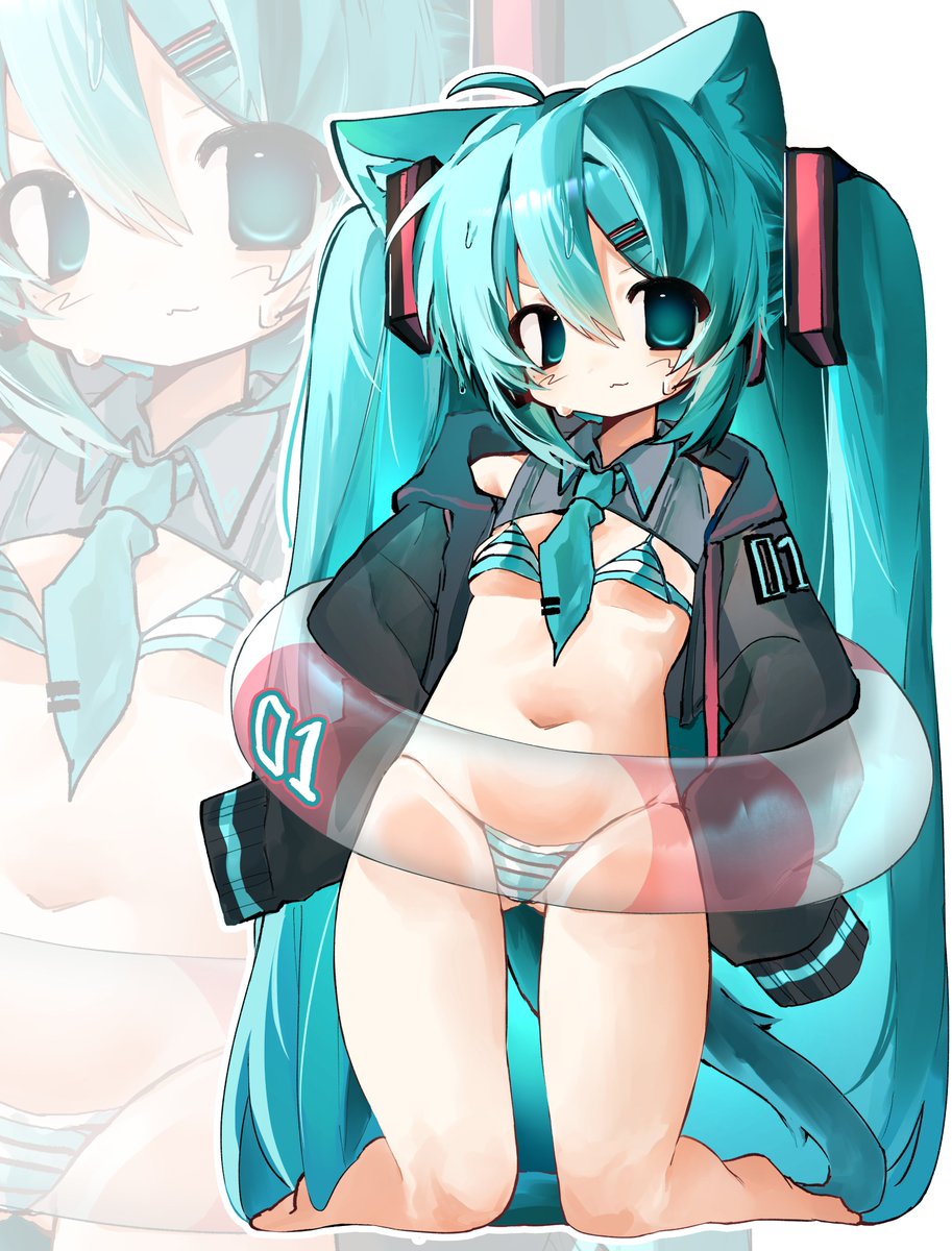 RINGGEOAEK's tweet photo. 🏖️🩵
#初音ミク https://t.co/c5oiabKncy
