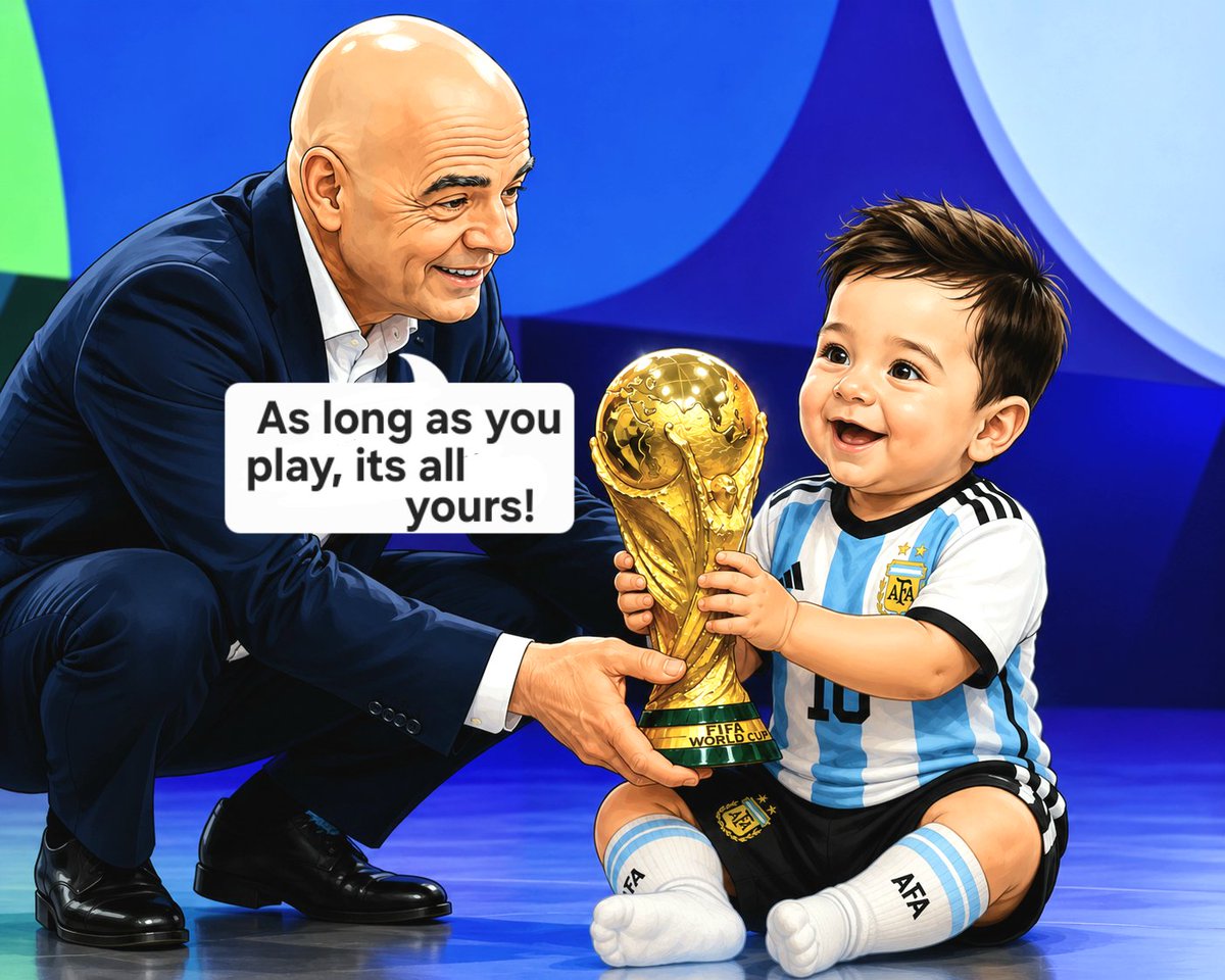 Tsar_india's tweet photo. @FIFAcom @FIFAWorldCup Why are you continuing with the tournament? Give the cup directly to Argentina!
Extreme levels of biasedness, partiality! Shame Shame!
#Argentina
#Fifanic #FIFAInfantinoMustGo #FIFANTINO https://t.co/P2ac4ghFNh