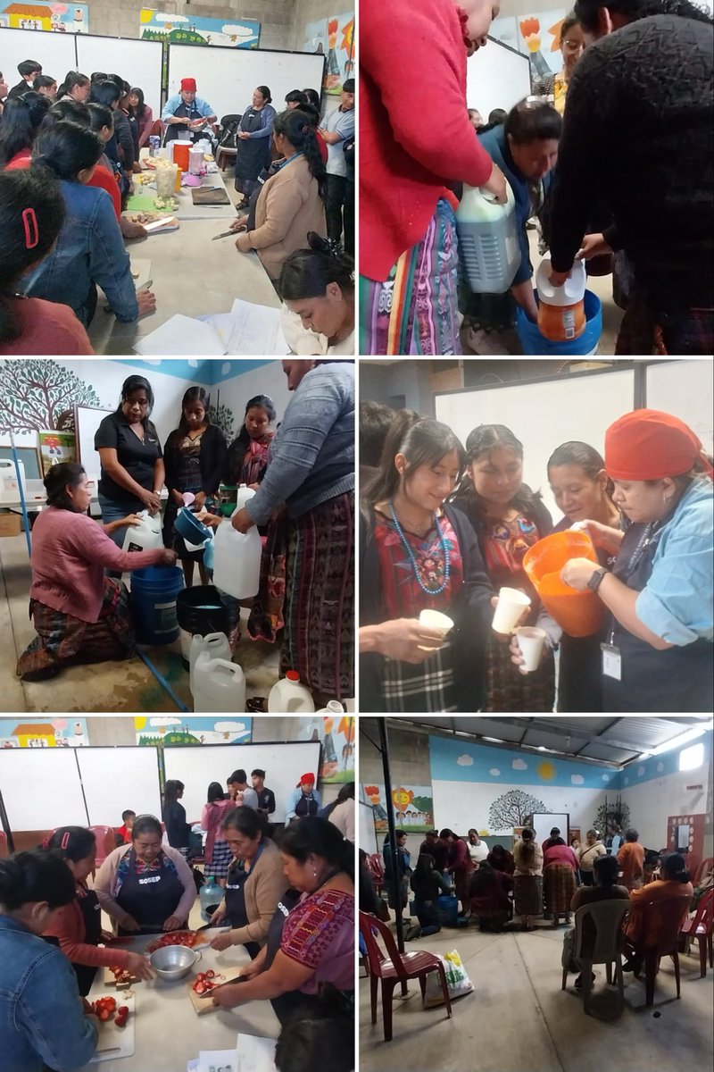 FundatedNews's tweet photo. Talleres de emprendimiento para el fortalecimiento de género, dirigido a mujeres madres de familia. Tema impartidos: elaboración de bebidas saludables en el área de alimentos, y elaboración de desinfectantes, en el área de productos de limpieza https://t.co/MwbAP0A8Da