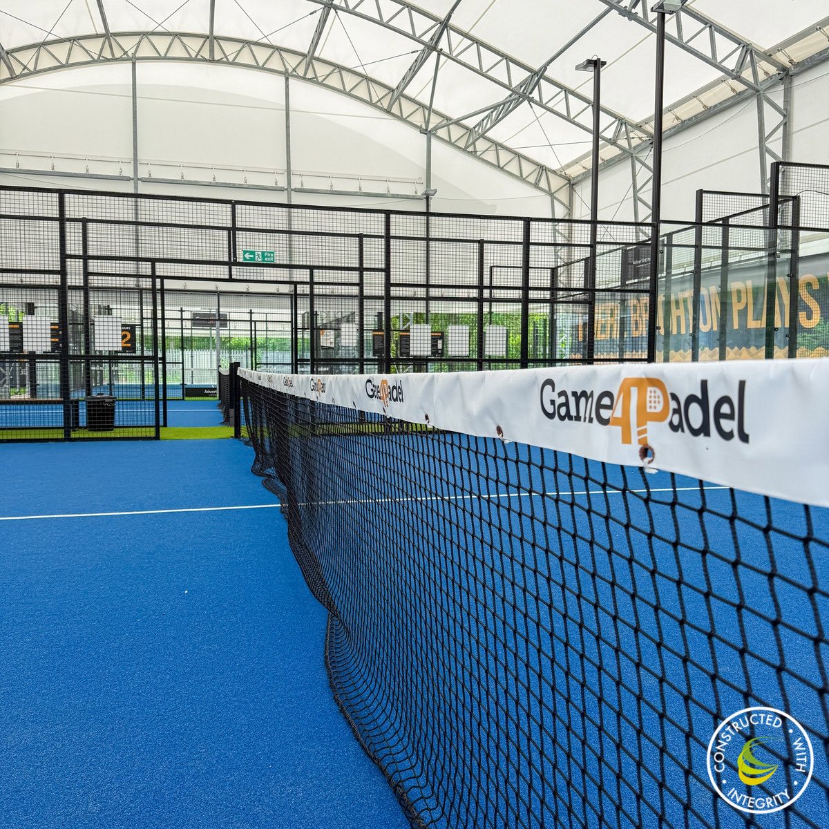SCSlatter's tweet photo. Great projects lead to lasting partnerships.

After delivering new 3G football pitches at @Withdean_Sports Complex in 2023, we're back to construct 3 covered padel courts.

Another project built on trust, quality and safe delivery.

#Padel #Game4Padel #ConstructedWithIntegrity https://t.co/w0XqYZHrb8
