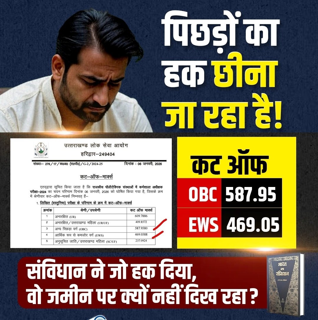 saveOBC's tweet photo. @DrLaxman_Yadav https://t.co/uG75ixLK4M