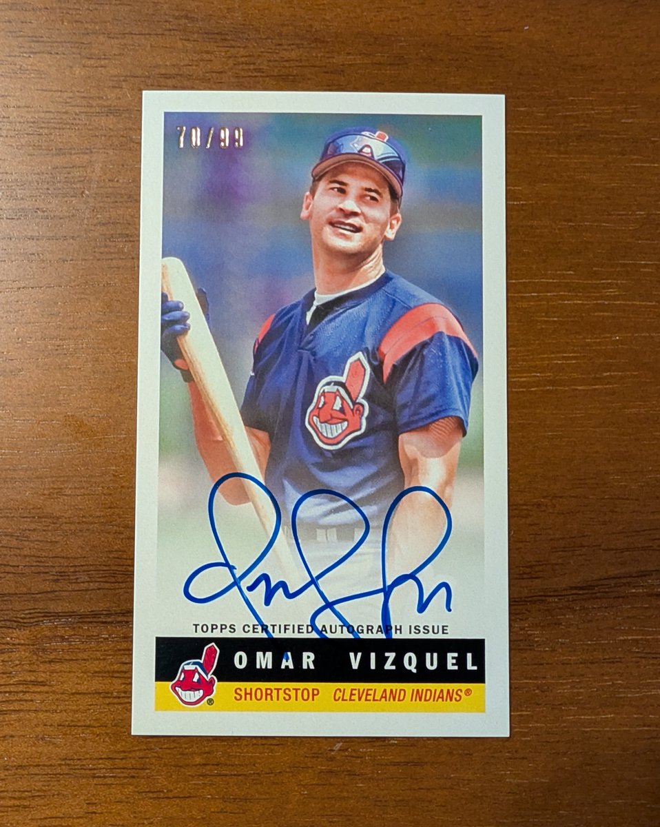 TribeFan1988's tweet photo. Card of the Day
#IndiansPC https://t.co/BbEPQSOFRv