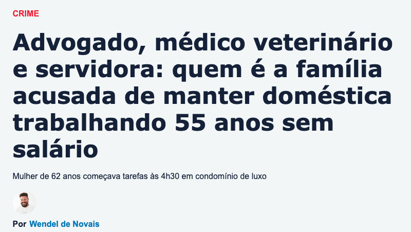 Cecillia's tweet photo. Sabe o que me mata nestes crimes? Não há punição devida. É um crime permitido, tolerado. É ok escravizar uma pessoa em 2026! A punição geralmente é multinha sem vergonha e pronto. A riqueza que a pessoa escravizada gerou não é confiscada, devolvida, nada. Não vão pra cadeia. https://t.co/kSUNFrqPUn