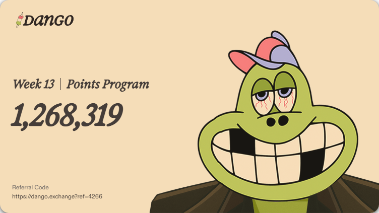 uradyor's tweet photo. gDango @dango 
This week's points just dropped
53.67M vol, 189,877 points, #1 in both 🏆️
Total: 1,268,319 pts

Looks like there was a Cede user boost this week and a lot of points flowed their way.

My mystic NFT count is now at 114 btw. Still going to keep trading https://t.co/8ho9wh674c