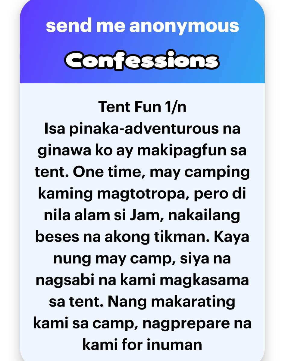 AlterOfan83223's tweet photo. From Bukol to Buko Jam

Pages 1-4

#ConfessionOfanAlter 
#AnonymousConfession https://t.co/EDRuvkyoZ8