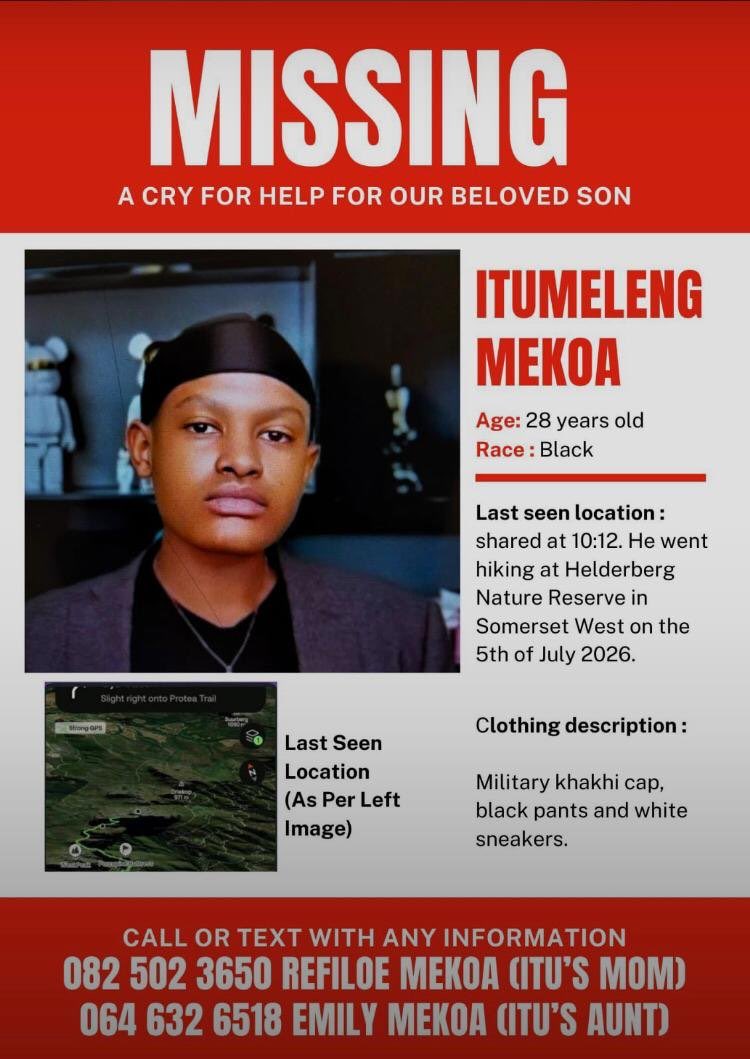 BennieSonamzi's tweet photo. He is still missing, please repost until she if found https://t.co/US2BTG3tgm
