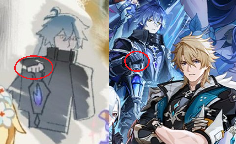 pairedblessings's tweet photo. #varflins things

friend pointed out that Flins's hand looks like a kitty paw, and yeah why is he drawn without gloves, Varka, you saw Flins's naked hand? So scandalous :O https://t.co/BLDu8NAOk2
