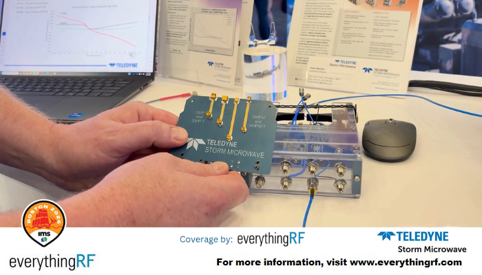 everythingRFcom's tweet photo. Teledyne Storm Microwave @MTT_IMS  2026: Eliminating the PTFE (Teflon) Knee 

Read more - https://t.co/8PUxB1At6w

#IMS2026 #cableassemblies #cables #RF #innovation https://t.co/ZnujDVqzi1